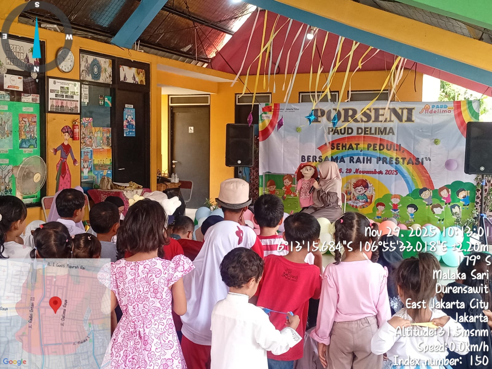 Wisata LiterAsyik Ke BKB PAUD DELIMA RW 05 MALAKA SARI